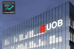 Shares of UOB plunged as much as about 4.6 per cent on November 6, after it reported a 72 per cent year-on-year decline in net profit for its third quarter.