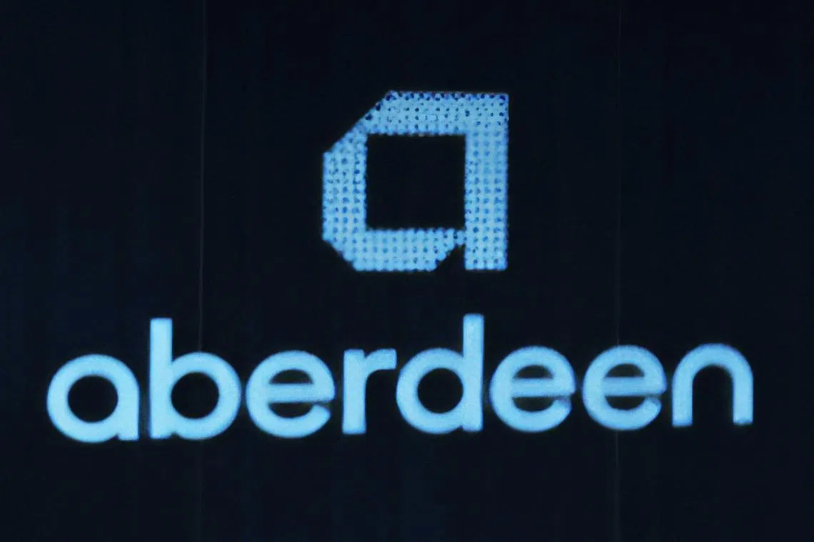 Aberdeen's total assets under management and administration dipped 1.5% in the three months through end-March.