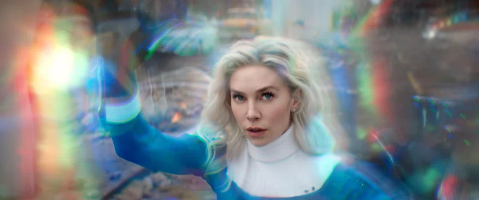 Vanessa Kirby plays Invisible Woman in The Fantastic Four: First Steps.