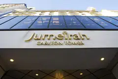 Jumeirah Carlton Tower, a five-star hotel in London with almost 200 rooms owned by the sprawling conglomerate of Dubai's ruling family.