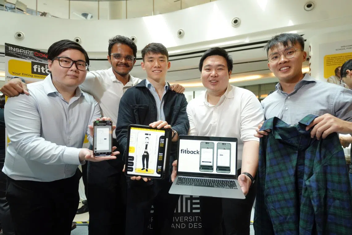 An example of the power of Design AI is a newly-minted capstone project by SUTD final year students called Fitback, an AI-powered size recommendation plugin for online apparel businesses.