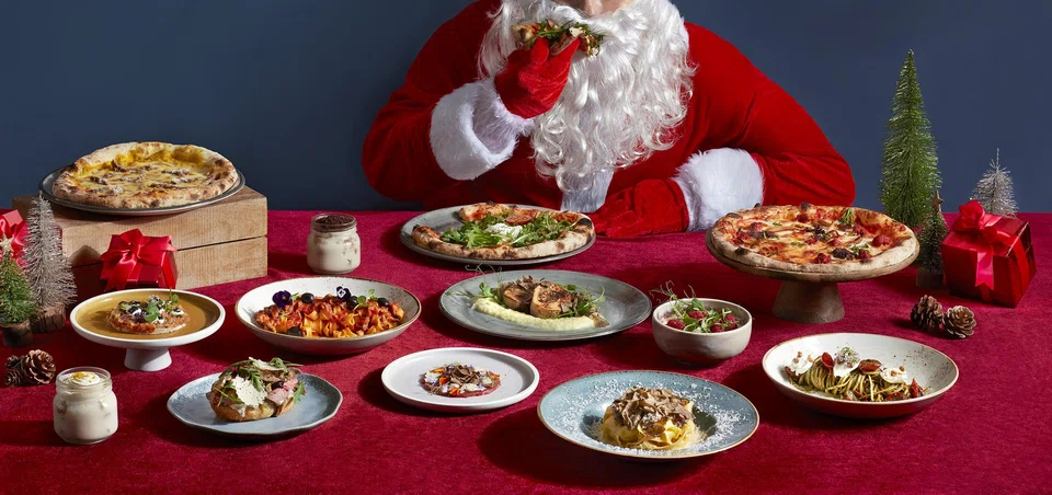 A la carte Christmas dishes from Il Cielo.