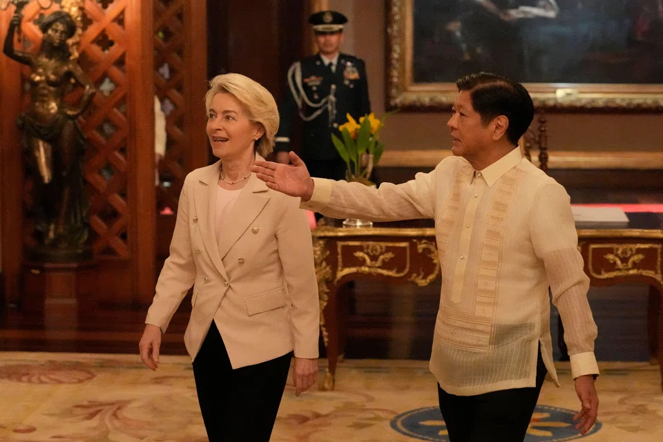 “I’m very glad that we have decided to relaunch negotiations for (a) free-trade agreement (FTA),” von der Leyen told reporters at a joint news conference with President Ferdinand Marcos in Manila.  