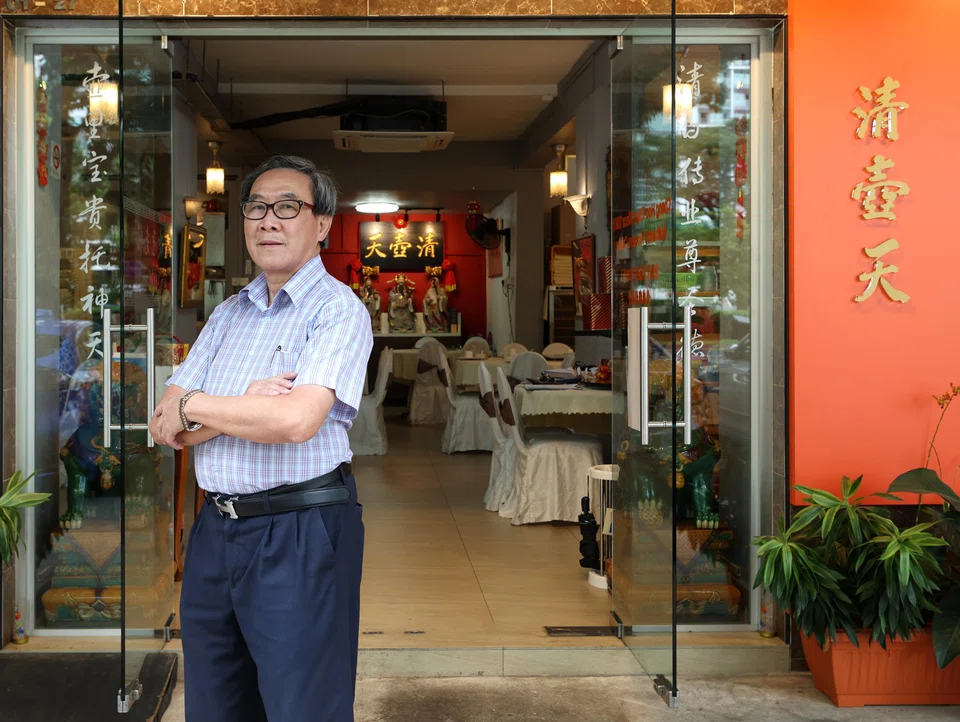 Jimmy Koh, owner of Cheng Hoo Thian, a restaurant that upholds heritage cooking.