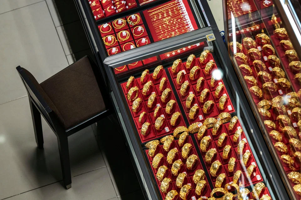 Spot gold plunged as much as 8.8 per cent to near US$4,100 an ounce. 