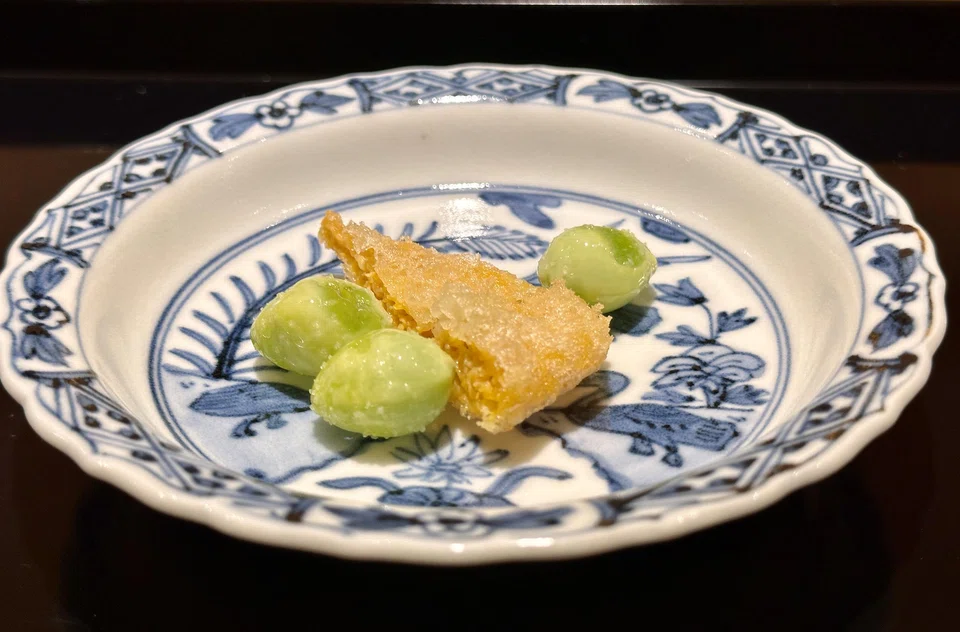 Excellent new season gingko nut and kuchiko -sea cucumber ovaries