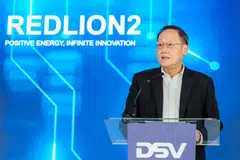 Minister-in-charge of Energy and Science & Technology Tan See Leng says that the RedLion2 facility will work in tandem with DSV’s Sunway City warehouse in Johor to streamline cross-border logistics.