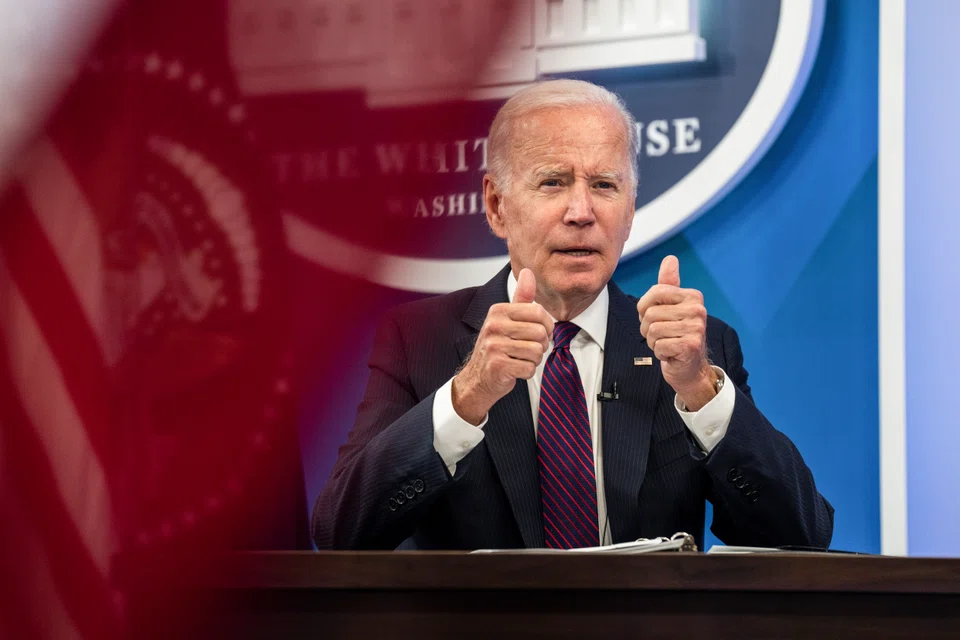 President Joe Biden discusses American Rescue Plan investments in regional and community economic strategies at the White House in Washington on Sept 2, 2022.