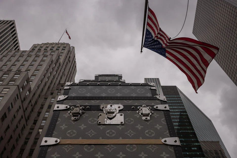 A Louis Vuitton store in New York. In his first term of office before the pandemic, President Donald Trump  declared that “I think the EU is a foe, what they do to us in trade”.  
