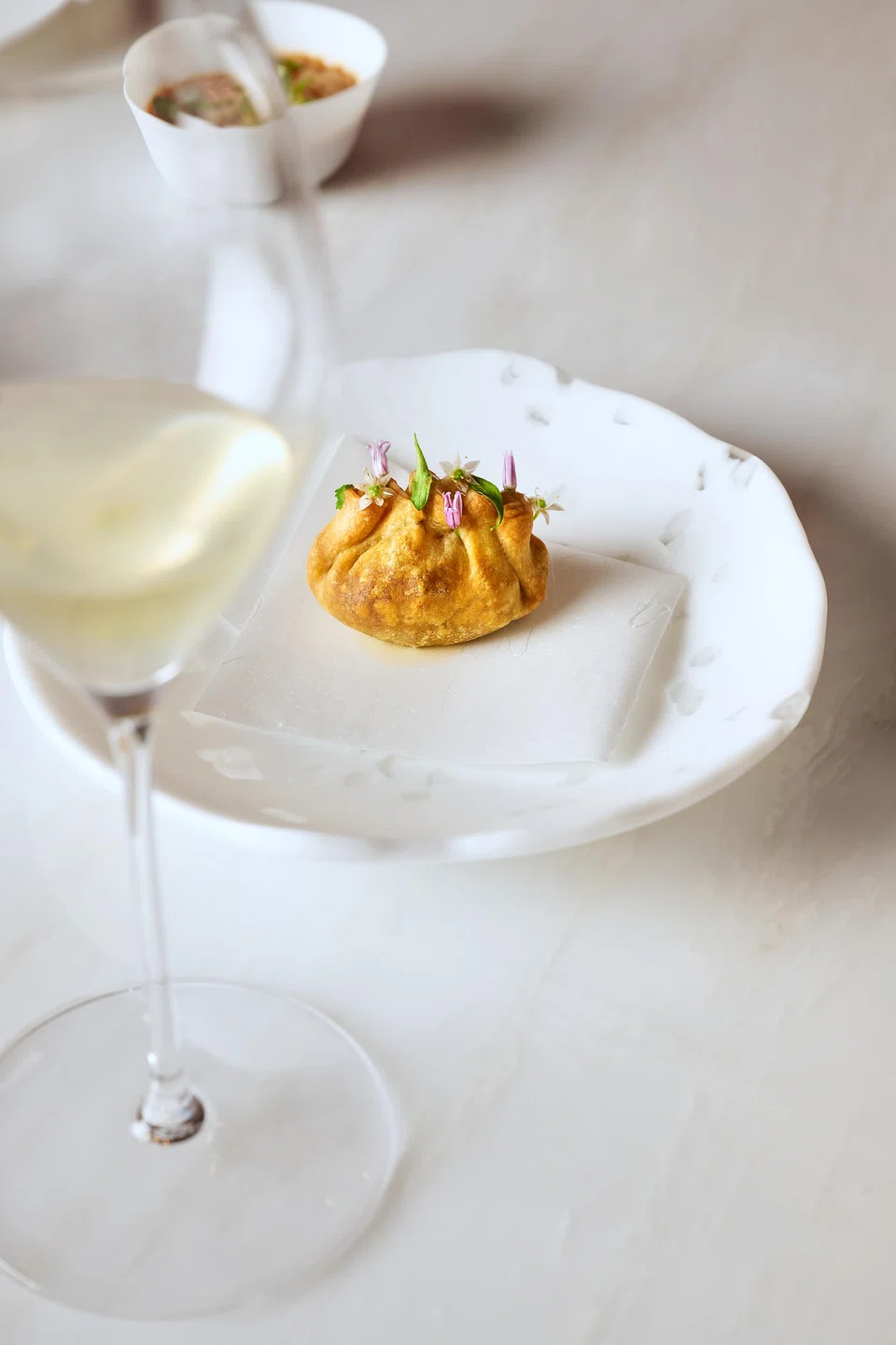 Comforting empanada filled with minced beef.