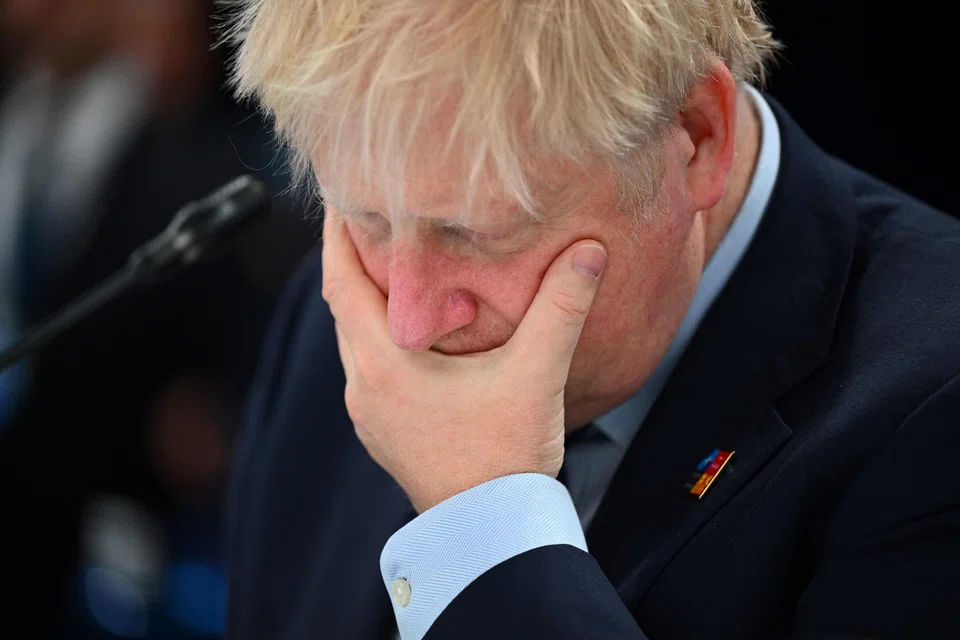 UK PM Boris Johnson has been embroiled in various scandals, above all the so-called “Partygate” affair, which saw him receive a police fine for breaking his own coronavirus lockdown restrictions in Downing Street.