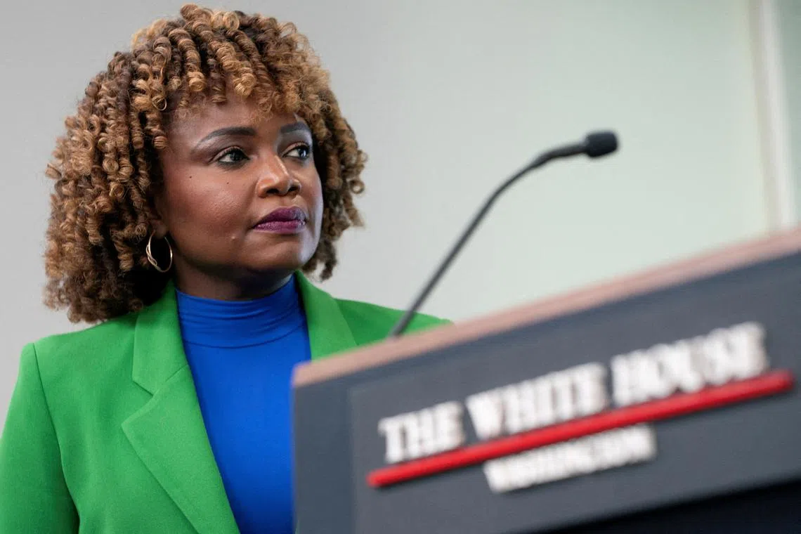 Former White House Press Secretary Karine Jean-Pierre blazed a trail as the first Black and gay presidential spokesperson