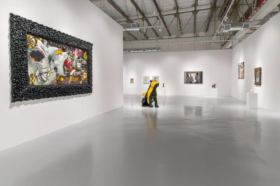 Ronald Ventura's oeuvre is celebrated at New Art Museum, located within Whitestone Gallery in Tanjong Pagar Distripark.