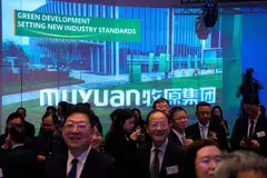On Friday, Muyuan's shares opened at HK$39 each, with 40.6 million shares worth HK$1.6 billion changing hands.