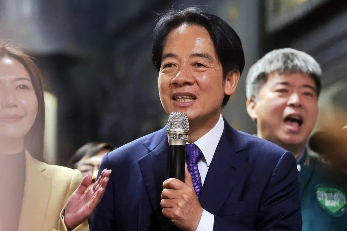Taiwan's ruling Democratic Progressive Party (DPP) presidential candidate Lai Ching-te favours warmer ties with the US and has been branded a separatist by China.