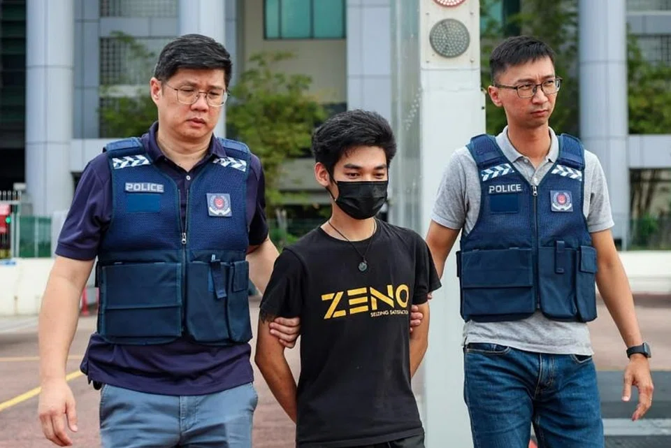 Malaysian national Besmond Huan Yu Kang, 22, was arrested for his suspected involvement in money laundering activities using Singapore bank accounts. 
