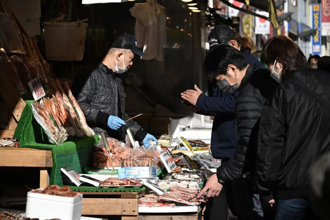 Japan's consumer spending rose 2.9 per cent year-on-year, defying the median market forecast for a 0.9 per cent drop.