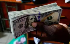 The dollar rose 0.3% against a basket of currencies on Wednesday.