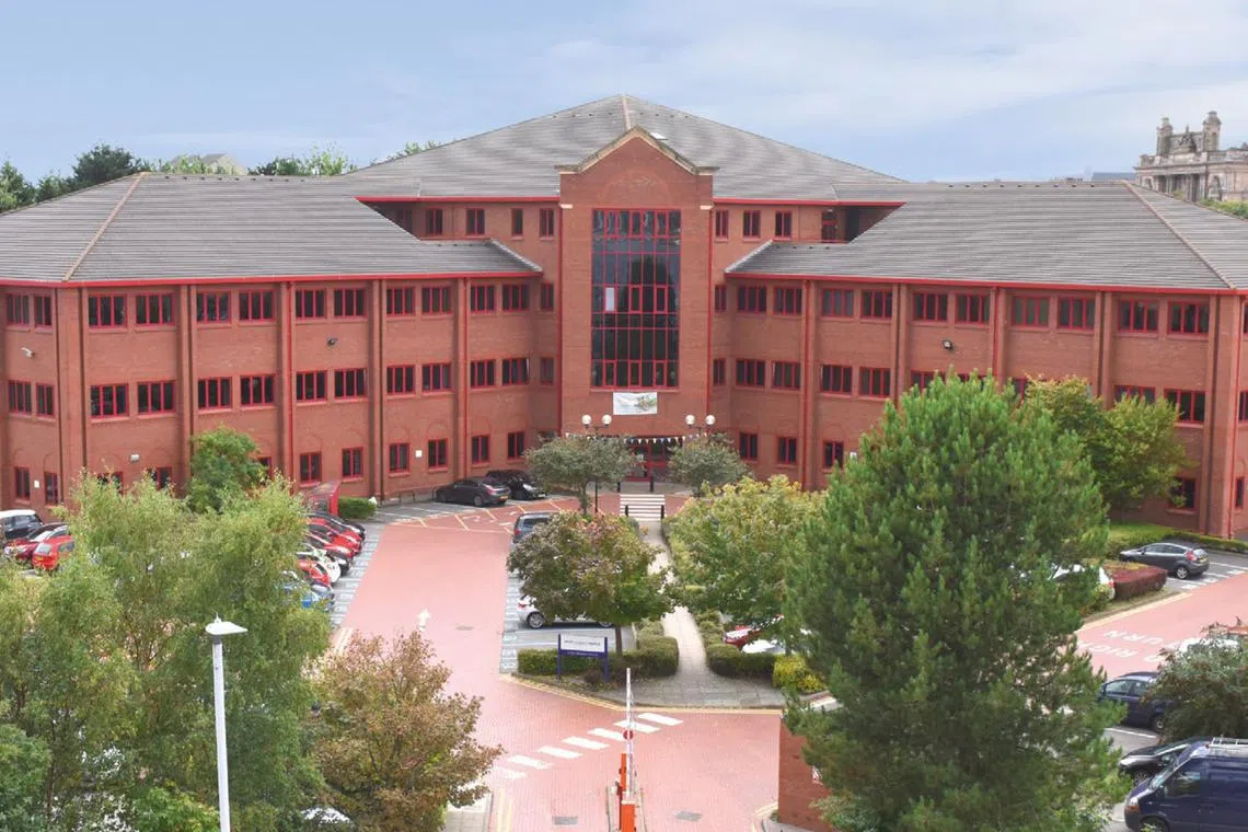 Great Western House, Birkenhead, which is a part of Elite UK Reit's portfolio. With all the trust's debt in sustainability-linked loans, improvements in assets energy performance would help optimise borrowing costs, the manager noted. 