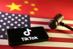 TikTok remained unavailable to download on Apple and Android devices in the United States on Tuesday afternoon.