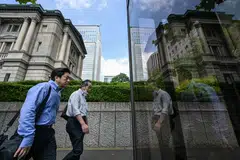 Yields have traded recently at multi-year highs at a time when the Bank of Japan has been gradually paring back its massive bond purchases.