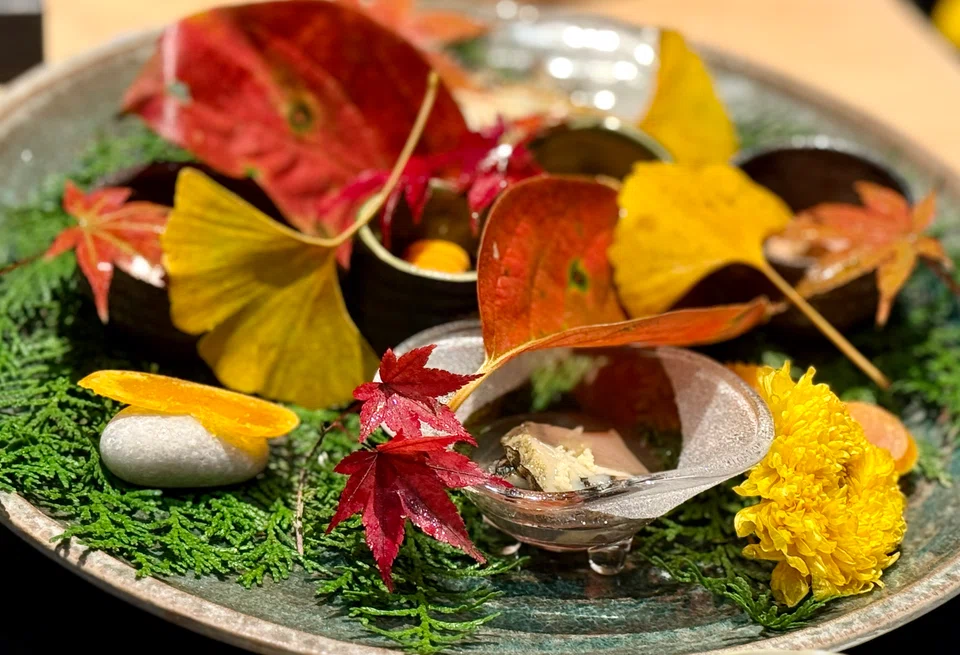 Autumn appetisers.