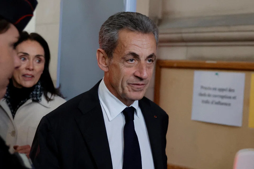 The court upheld a three-year prison sentence. It said two of those years were suspended and that Sarkozy would wear an electronic bracelet instead of going to jail for the remaining year.