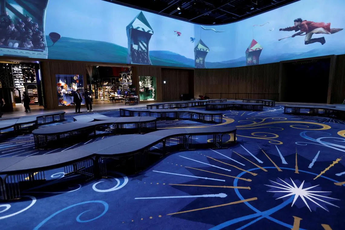 A view of the Warner Bros Studio Tour Tokyo – The Making of Harry Potter. The Shanghai tour is the latest example of how Warner Bros is leveraging the Harry Potter franchise.