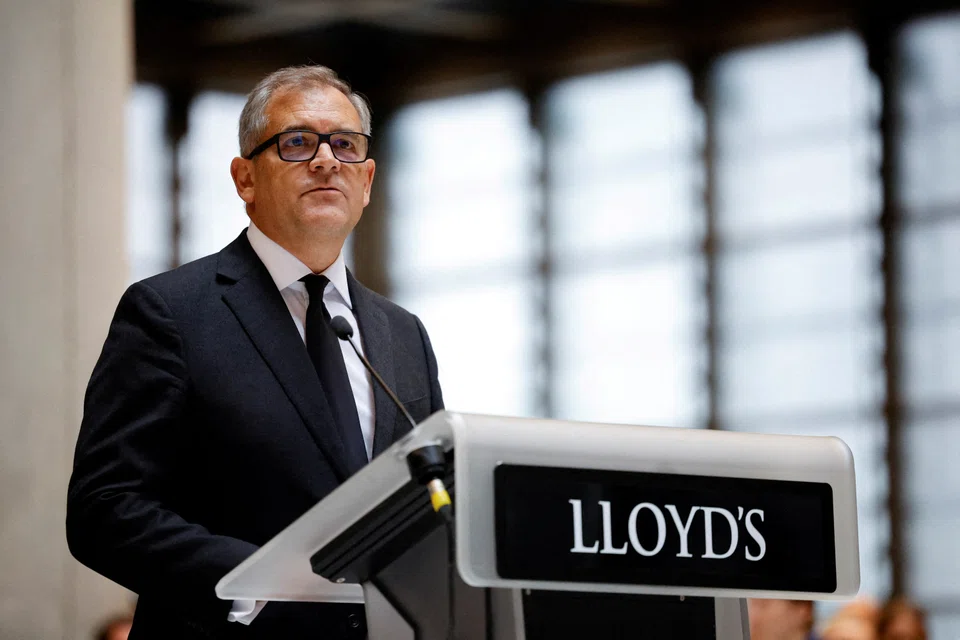 Lloyd's of London chairman Bruce Carnegie-Brown said Insurance prices are starting to flatten.