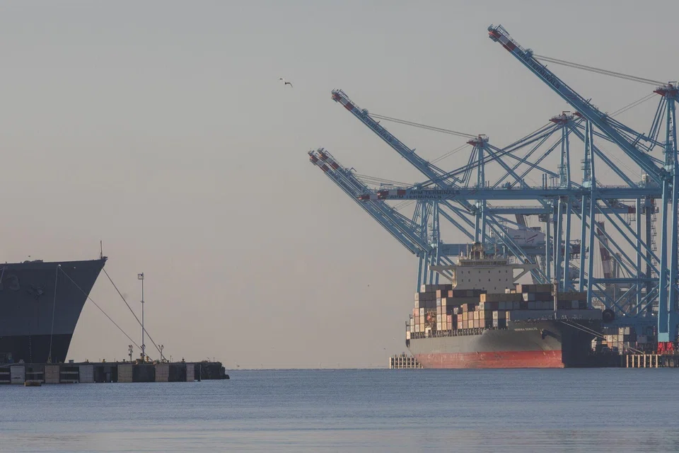 A view of the Port of Mobile in Mobile, Alabama. If a strike goes ahead, it would be the first major labour disruption at US maritime hubs since a nine-month stand-off in 2014 to 2015 led to work slowdowns and reduced productivity at ports on the West Coast.