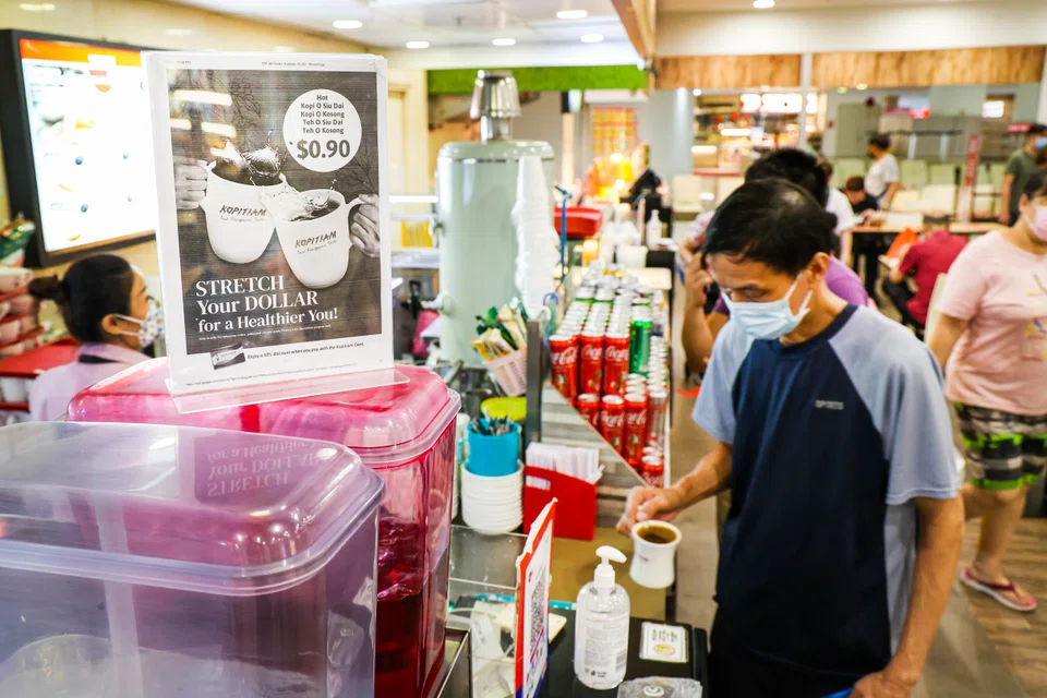 One of the initiatives allows NTUC members and NTUC Link members to enjoy 10 per cent savings - in the form of cash and Linkpoints - when they spend at Kopitiam oulets under the NTUC FairPrice Group using the NTUC FairPrice app.