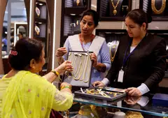 Local gold prices, which scaled a record peak of 109,840 rupees (S$1,597.68) per 10 grams last week, have risen 42 per cent year-to-date, after gaining 21 per cent in 2024.