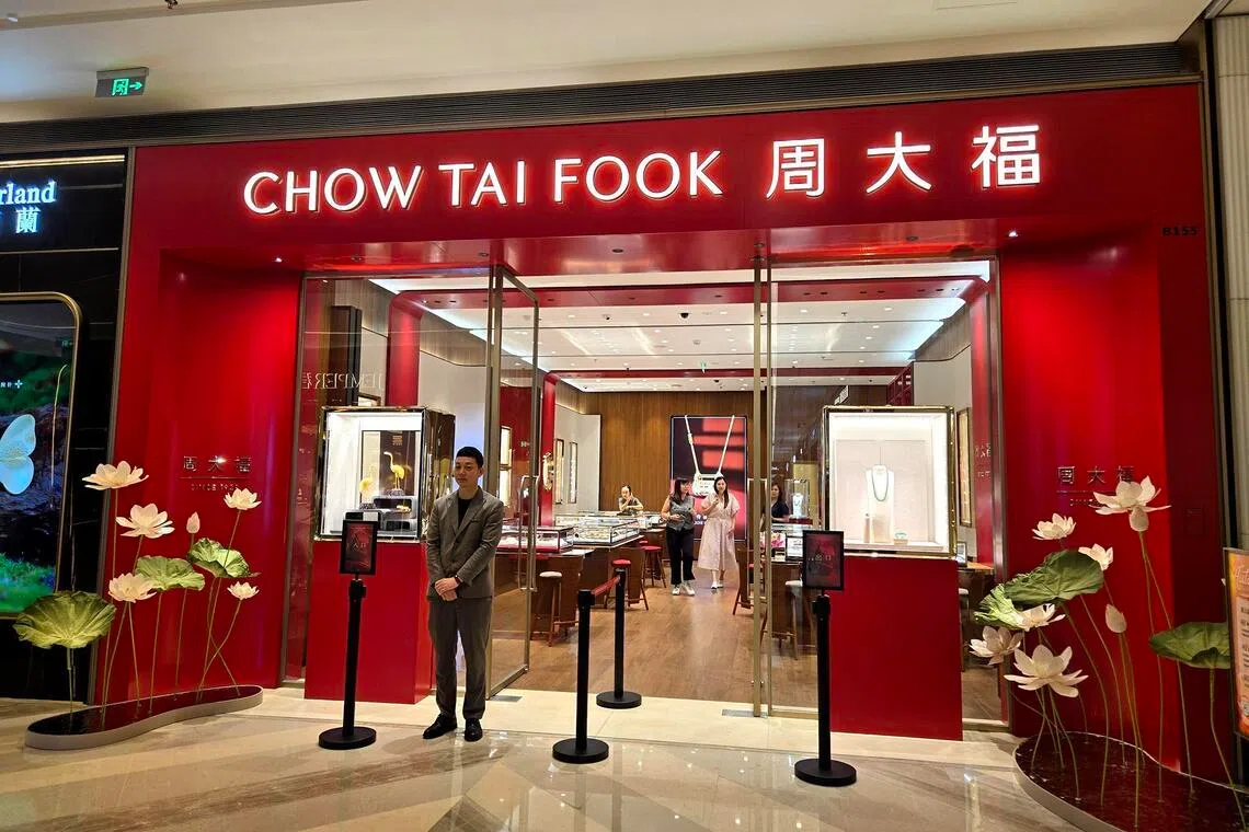 Chow Tai Fook plans first stores in Australia and Canada by June and aims to enter the Middle East within new two years.