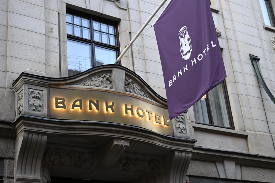 The Bank Hotel in Stockholm, Sweden, where French international Kylian Mbappe stayed during his visit in October.