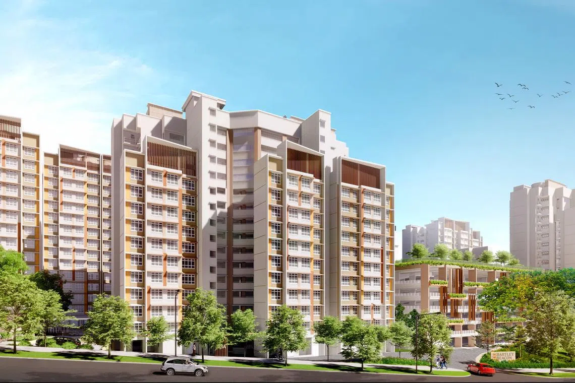 The tender for the 100 square metre clinic space (about double the size of a typical clinic) at Bartley Beacon (pictured), a Build-to-Order project in the Bidadari housing estate, received 18 bids. 