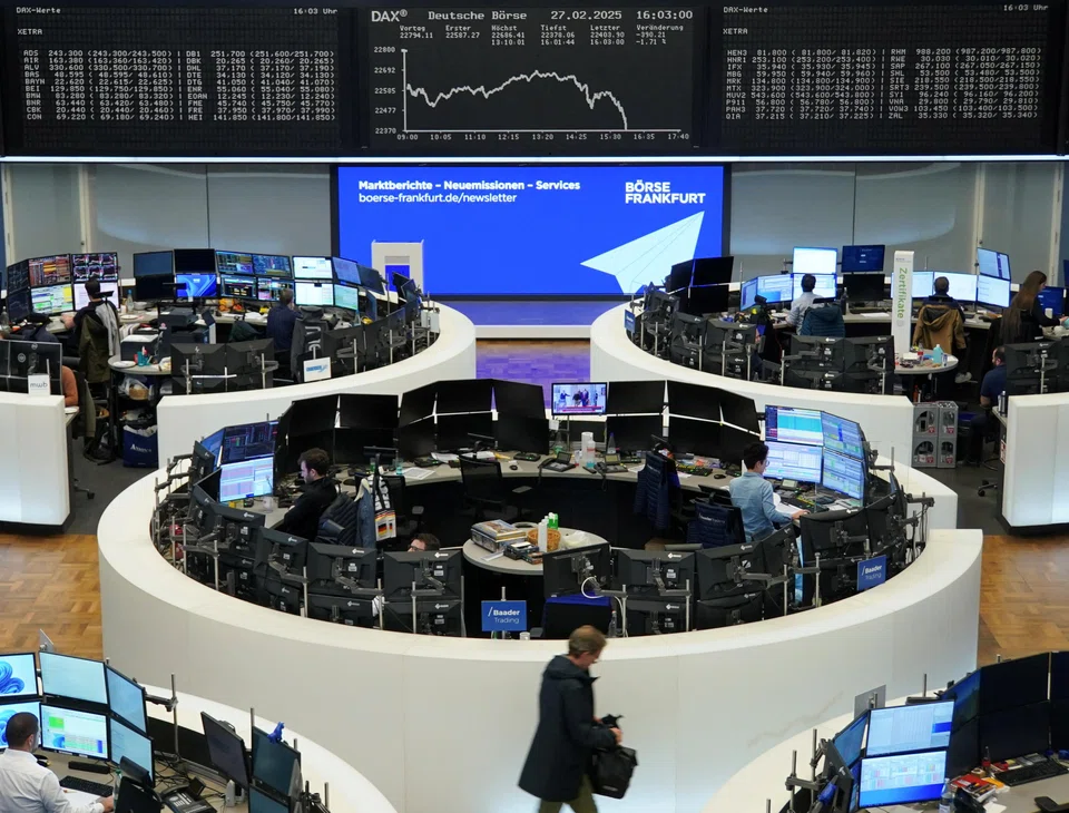 The Stoxx 600 index closed 0.33 per cent higher at 552.32 on Tuesday.