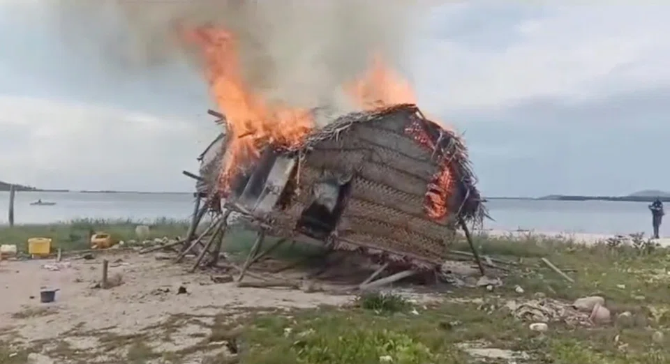 More than 500 people from the Bajau Laut, a mostly stateless sea-faring community who live on rickety houseboats or coastal huts built on stilts, saw their homes demolished or burned by enforcement officials this week, say local activists.