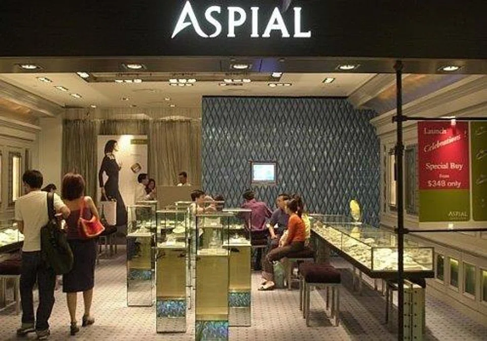 Shares of Aspial Corporation hit an intraday high of S$0.099 at 1.56 pm, up 13% from their opening price on Friday.
