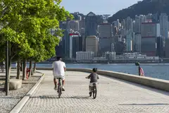 About 60 per cent of listed property companies’ debt in Hong Kong is borrowed at floating rates. 