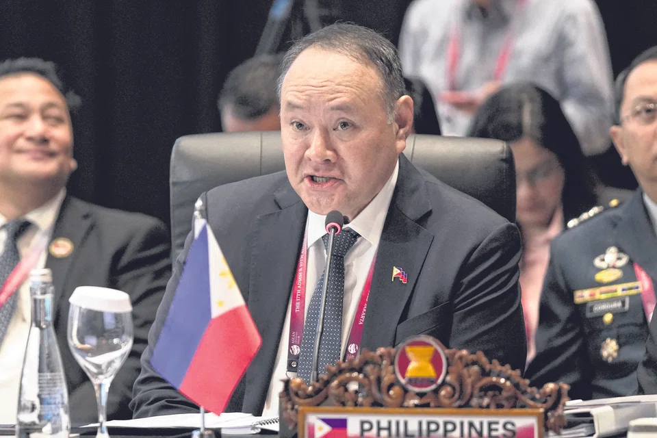 Philippine Defense Secretary Gilberto Teodoro says his department was “not aware of, nor is it a party to, any internal agreement with China” since President Ferdinand Marcos Jr took office in 2022.