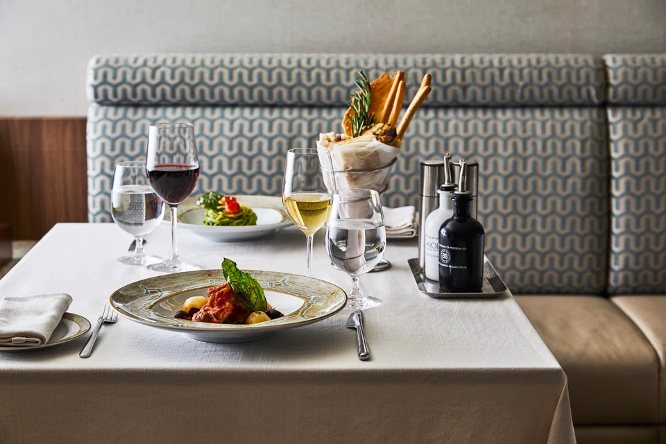 La Terrazza serves fine Italian cuisine.