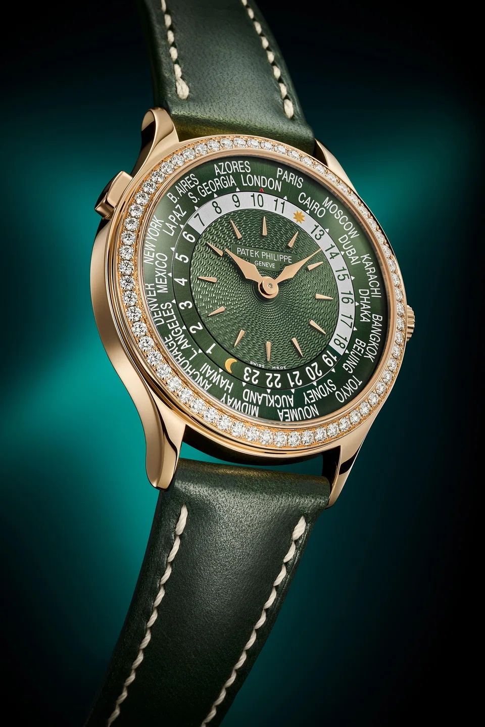 Ref 7130R-014 Ladies’ World Time.