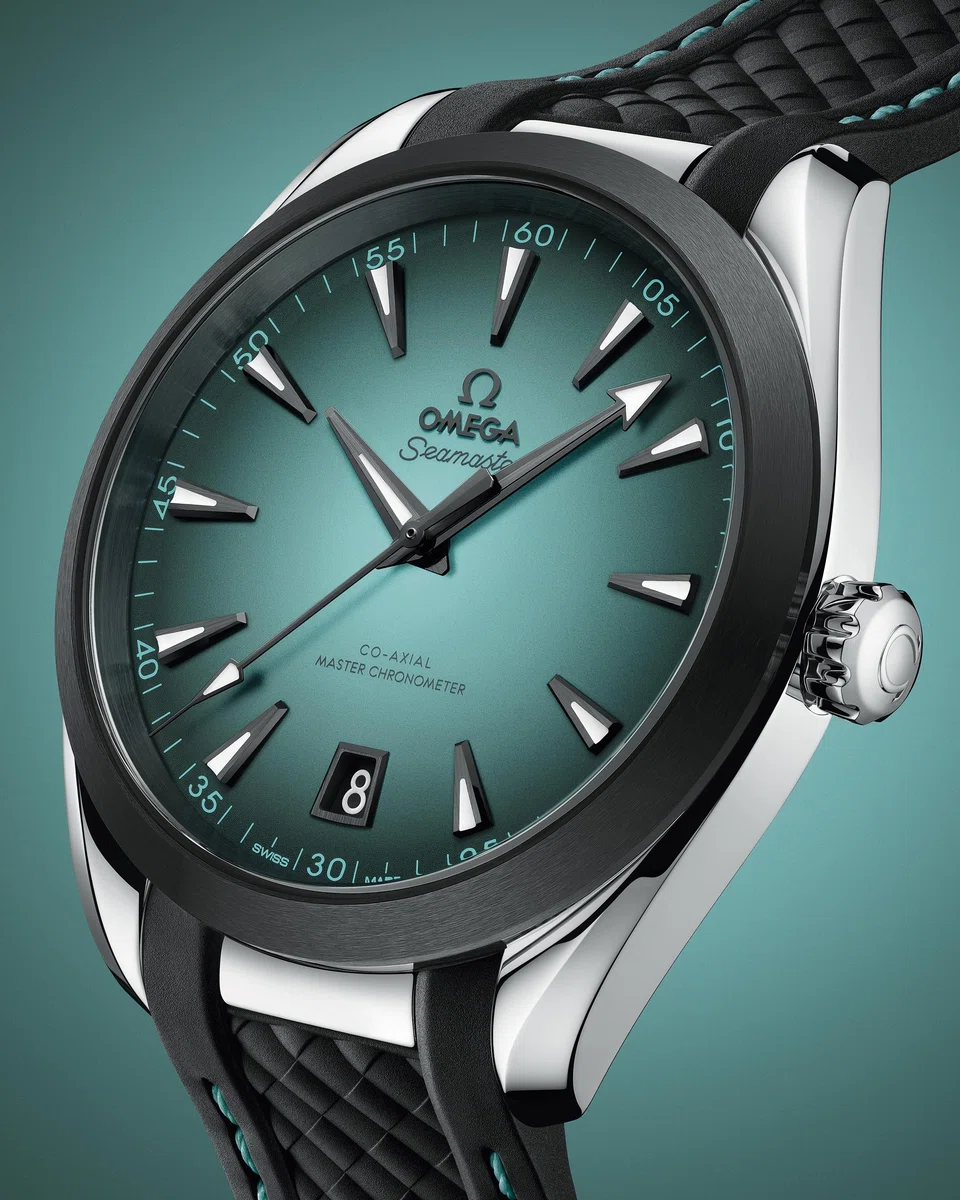 The Aqua Terra Turquoise can withstand magnetic fields up to 15,000 gauss.