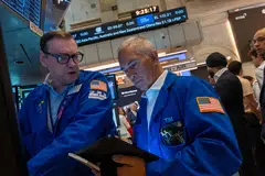 The S&P 500 opened lower by 49.90 points, or 0.90 per cent, at 5,505.84, while the Nasdaq Composite dropped 263.44 points, or 1.46 per cent, to 17,733.91 at the opening bell.