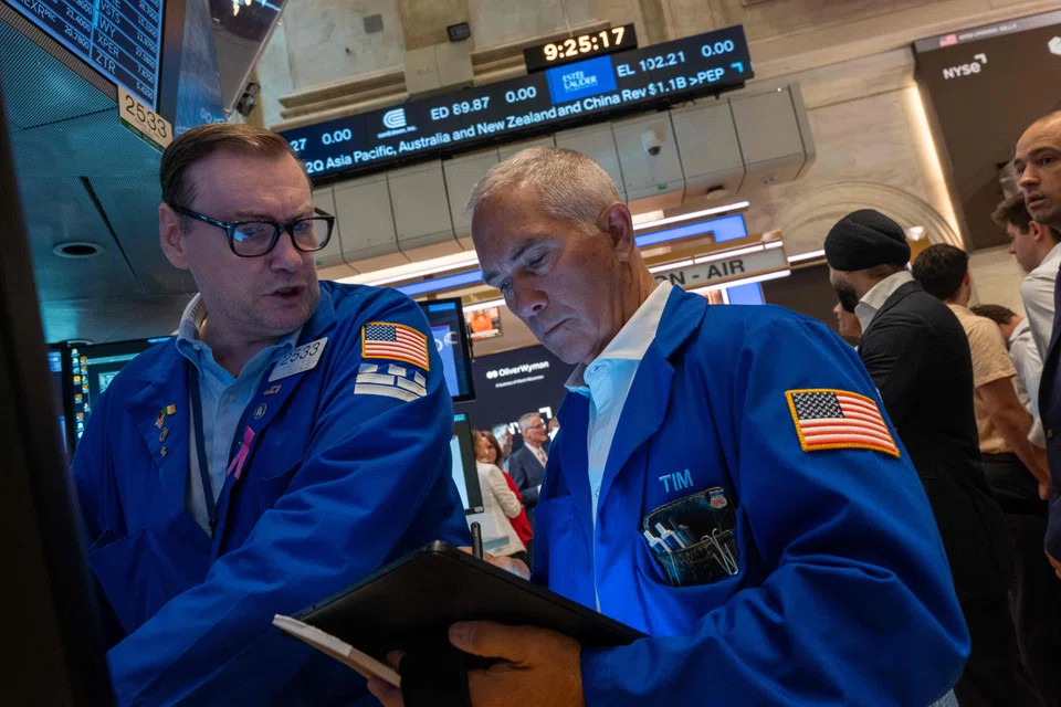 The S&P 500 opened lower by 49.90 points, or 0.90 per cent, at 5,505.84, while the Nasdaq Composite dropped 263.44 points, or 1.46 per cent, to 17,733.91 at the opening bell.