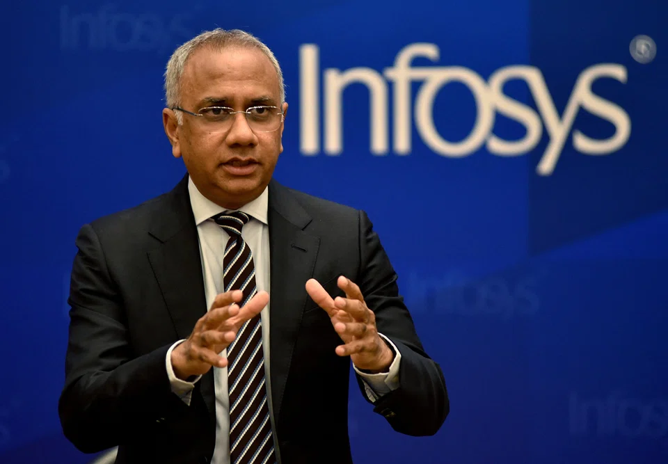 Indian tech companies are also looking to promote their capabilities in artificial intelligence (AI) as demand for such services picks up. “Almost every discussion with clients involves some element of generative AI,” says Infosys CEO Salil Parekh.