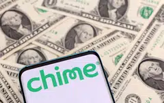 Chime, founded in 2012, offers banking products such as checking and high-yield savings accounts through its app. 