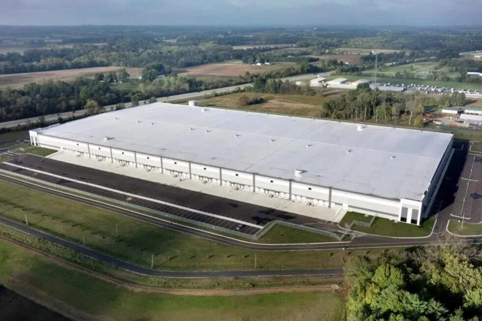 The logistics property in Columbus, Ohio, the RES Canal Winchester I (above), was bought at a 3.3% discount to the independent market valuation of S$97.7 million as at Jan 1.