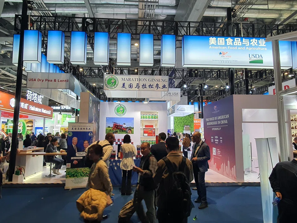 The China International Import Expo in Shanghai in 2024. It is the world’s first import-themed expo held at the national level.