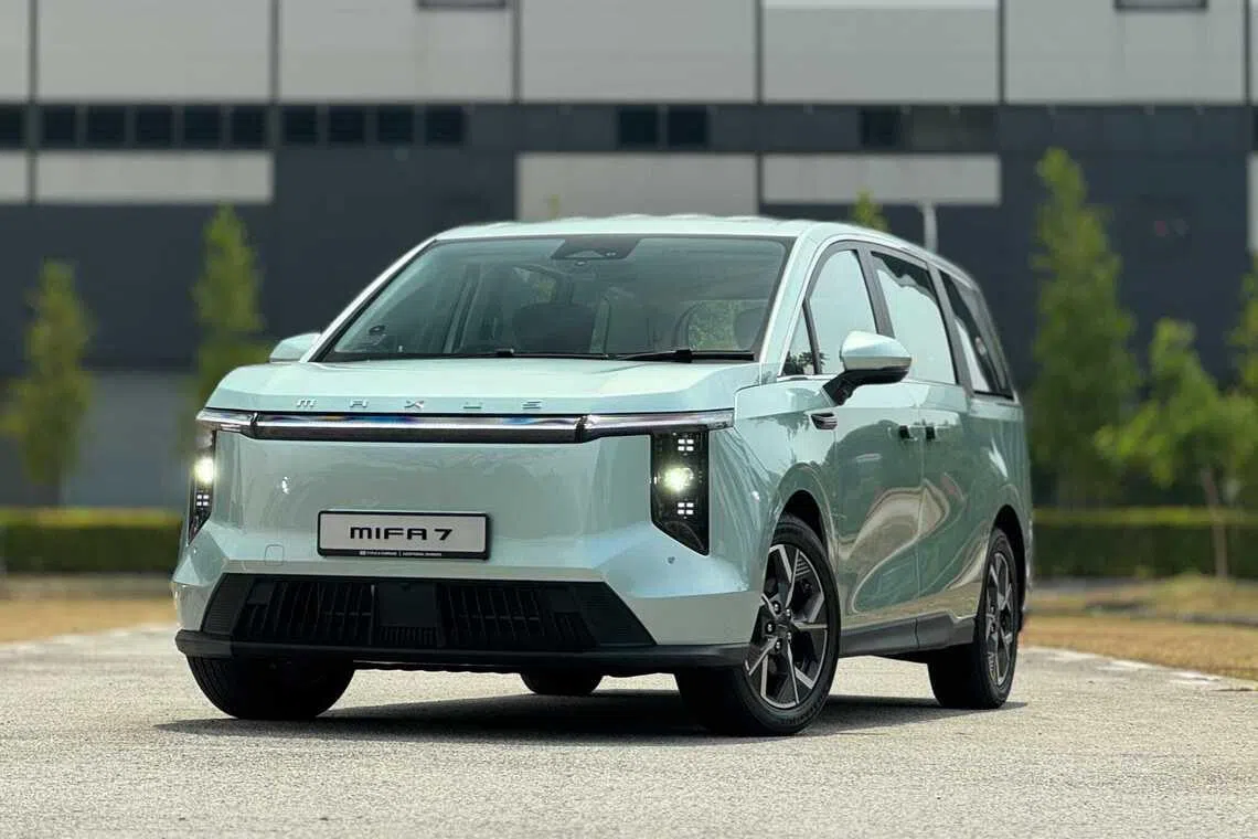 The Mifa 7 Elite runs a 77-kWh battery with a claimed range of 410 km.